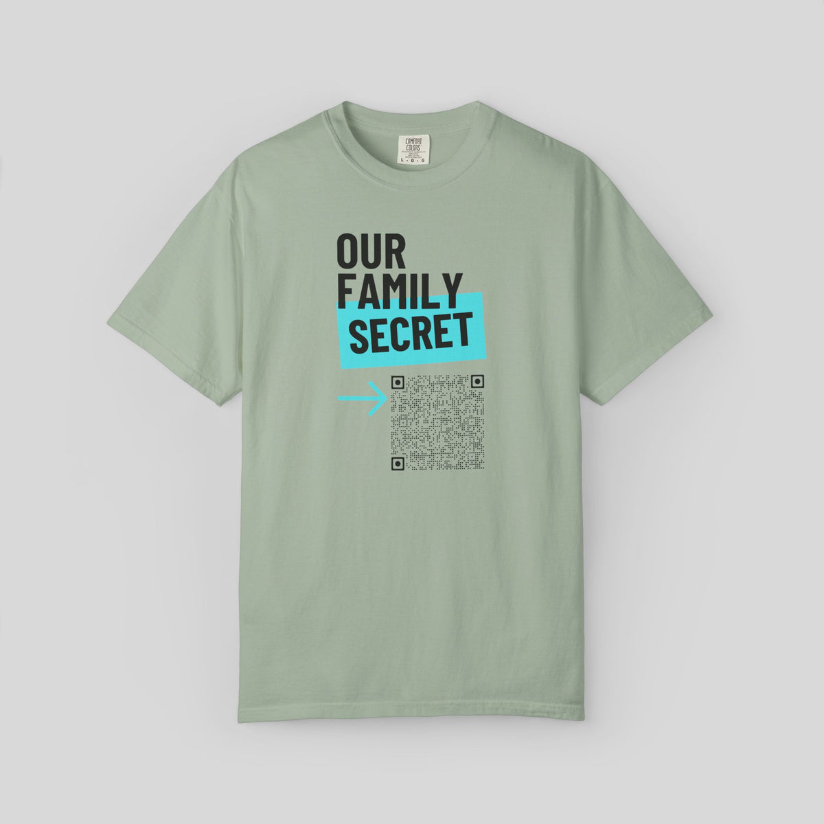 Our Family Secret QR Code Shirt Grandma