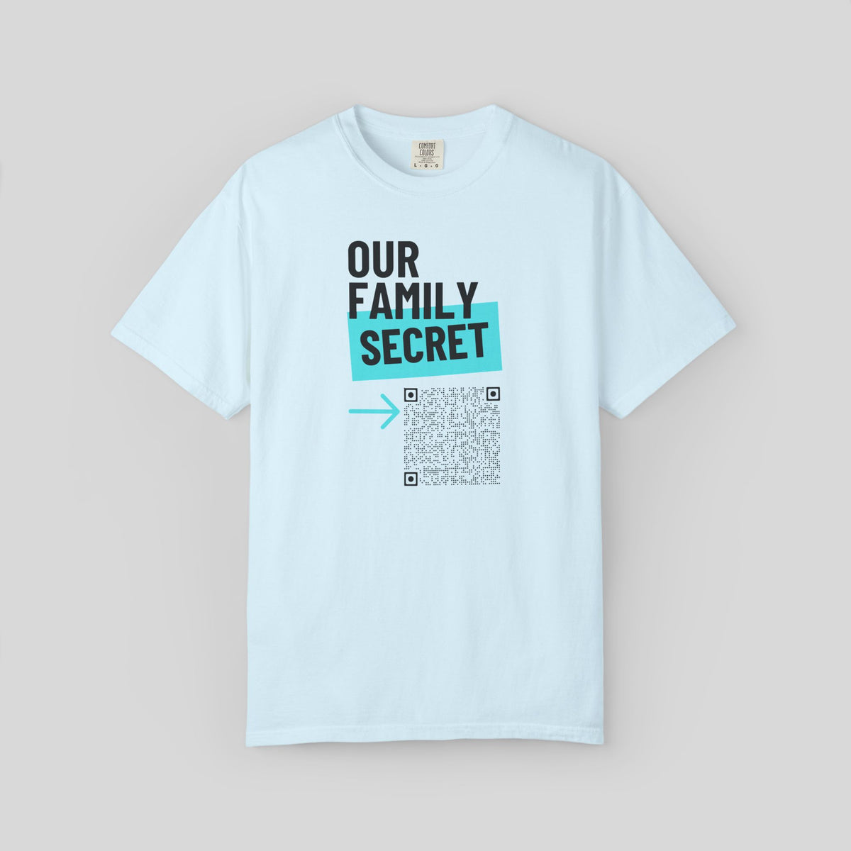 Our Family Secret QR Code Shirt Grandma