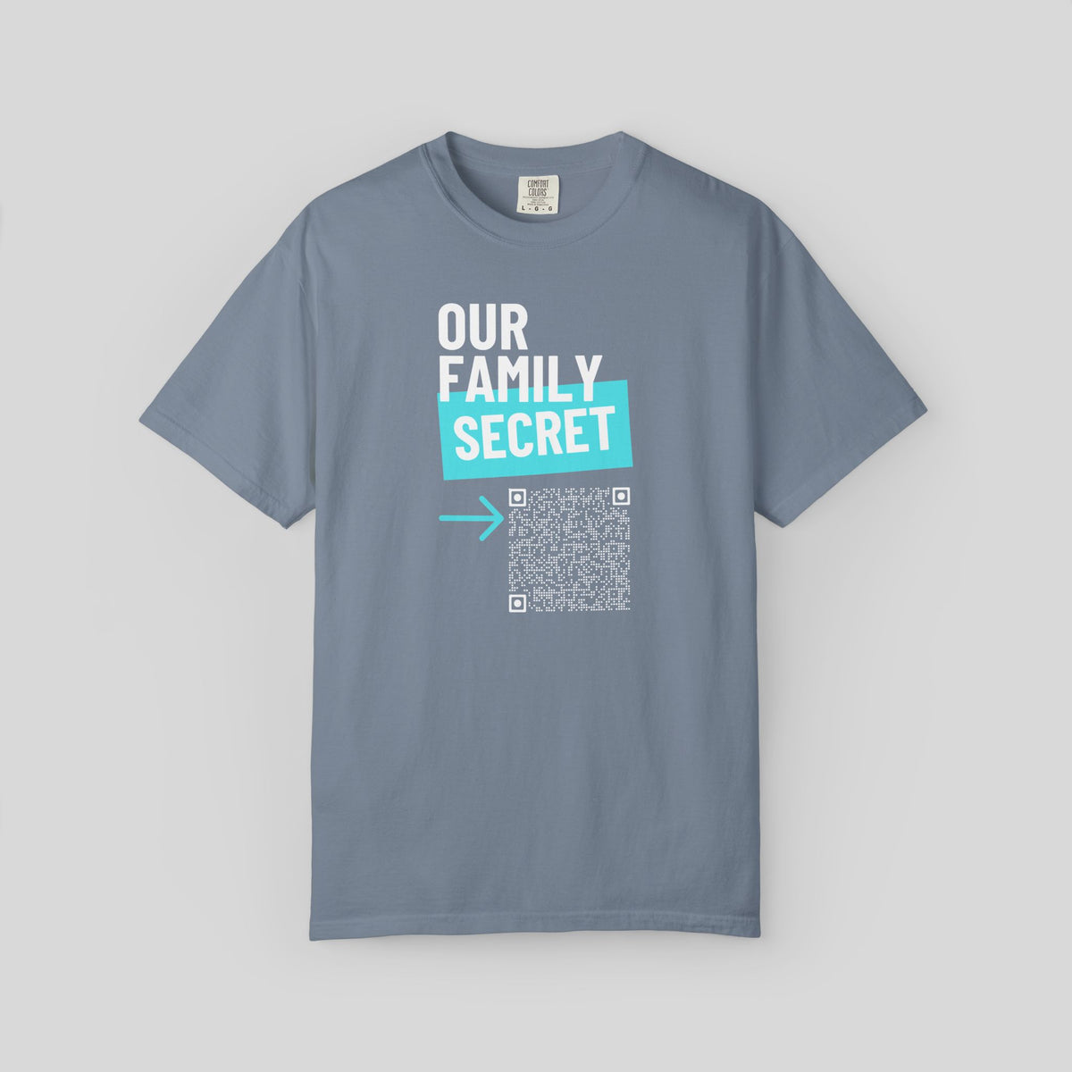 Our Family Secret QR Code Shirt Grandma