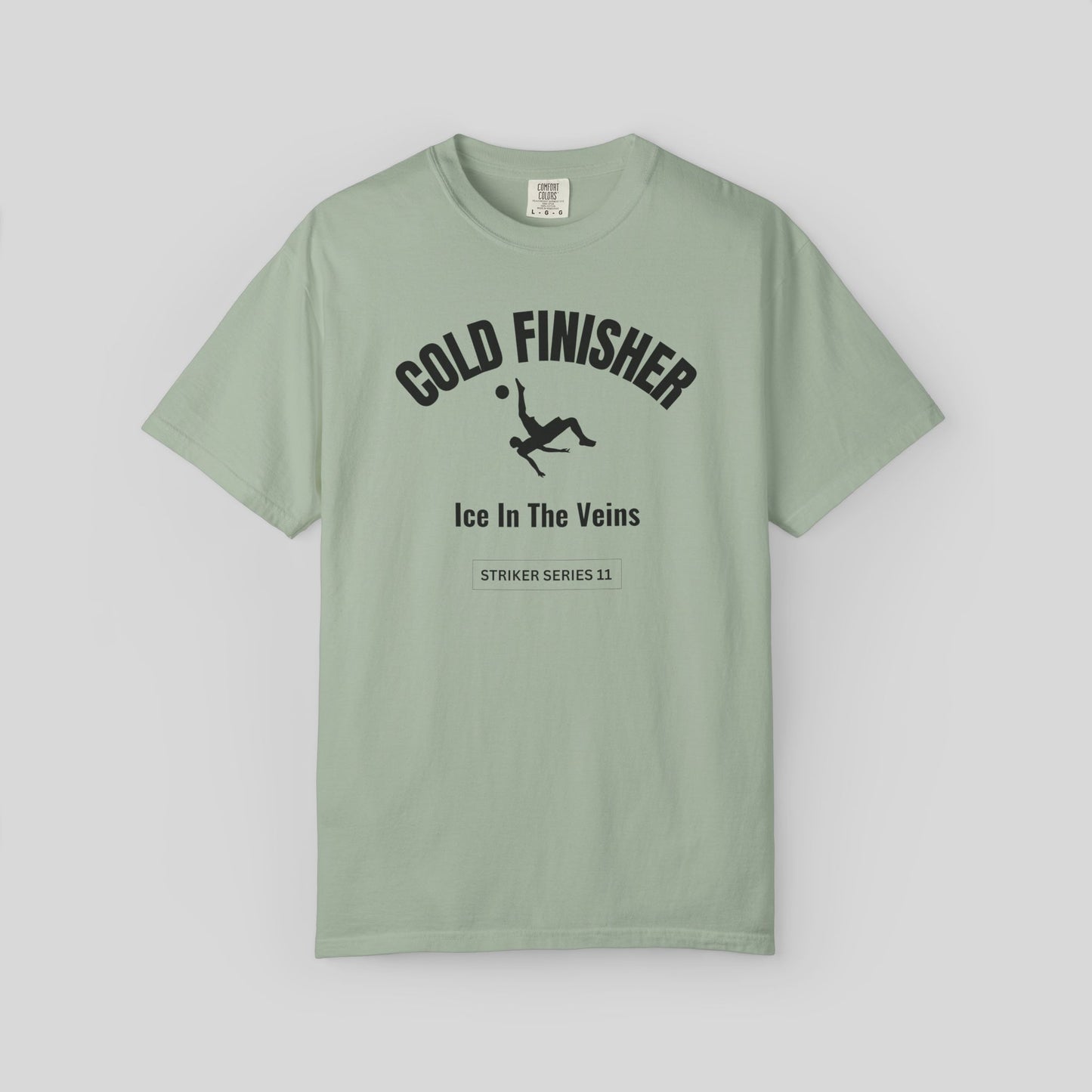 Cold Finisher Soccer Shirt, Ice In the Veins Soccer Tee,Striker Series World Cup T-Shirt, Soccer Fan