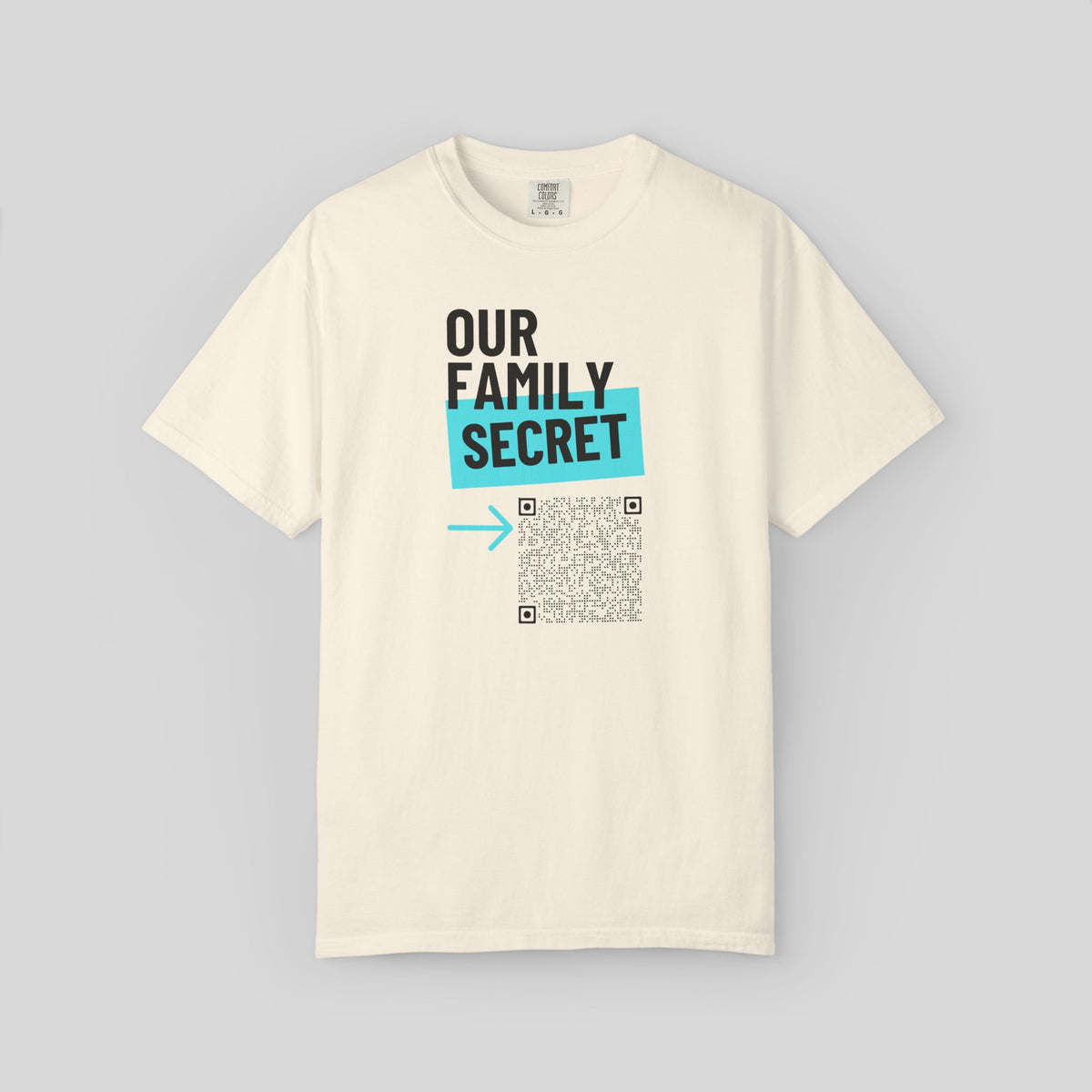Our Family Secret QR Code Shirt Grandma
