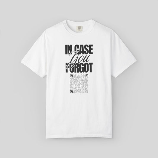 Copy of In Case You Forgot I Love You QR Code Shirt