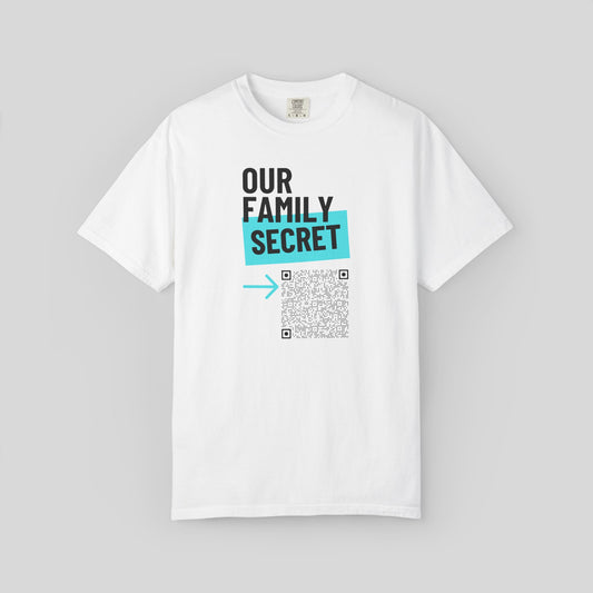 Our Family Secret QR Code Shirt Grandma
