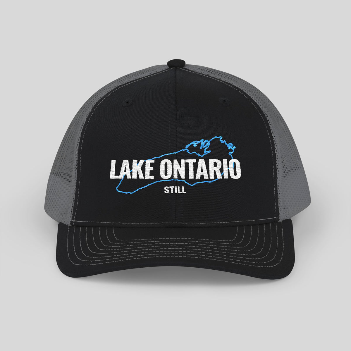 Lake Ontario Trucker Hat, Embroidered Lake Ontario Cap, Canadian Trucker Hat, Ontario Gift, Toronto Hat