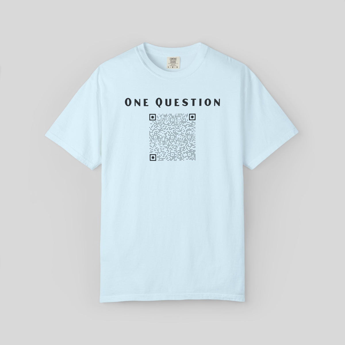 Copy of One Question Will You Marry Me QR Code Shirt