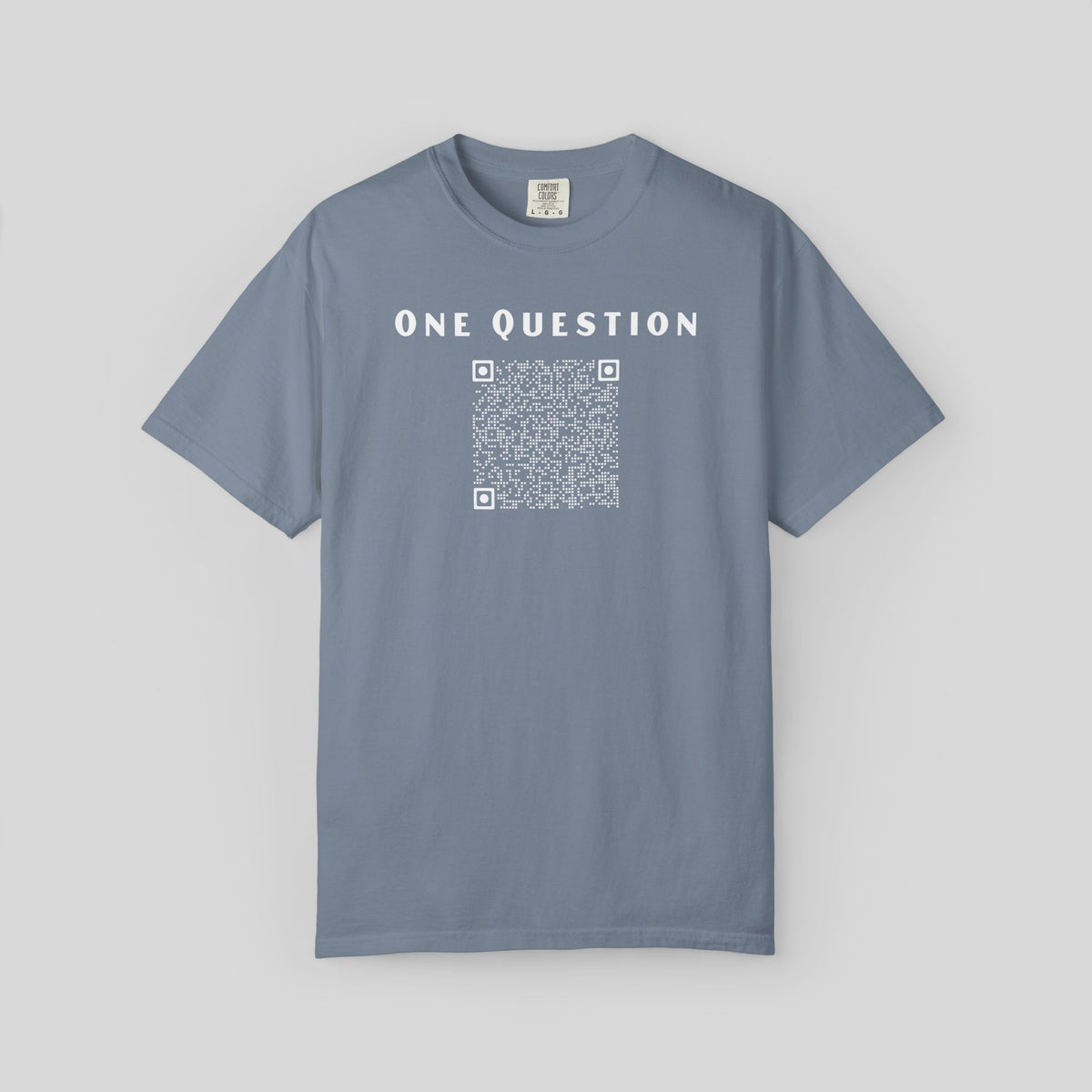 One Question Will You Marry Me QR Code Shirt