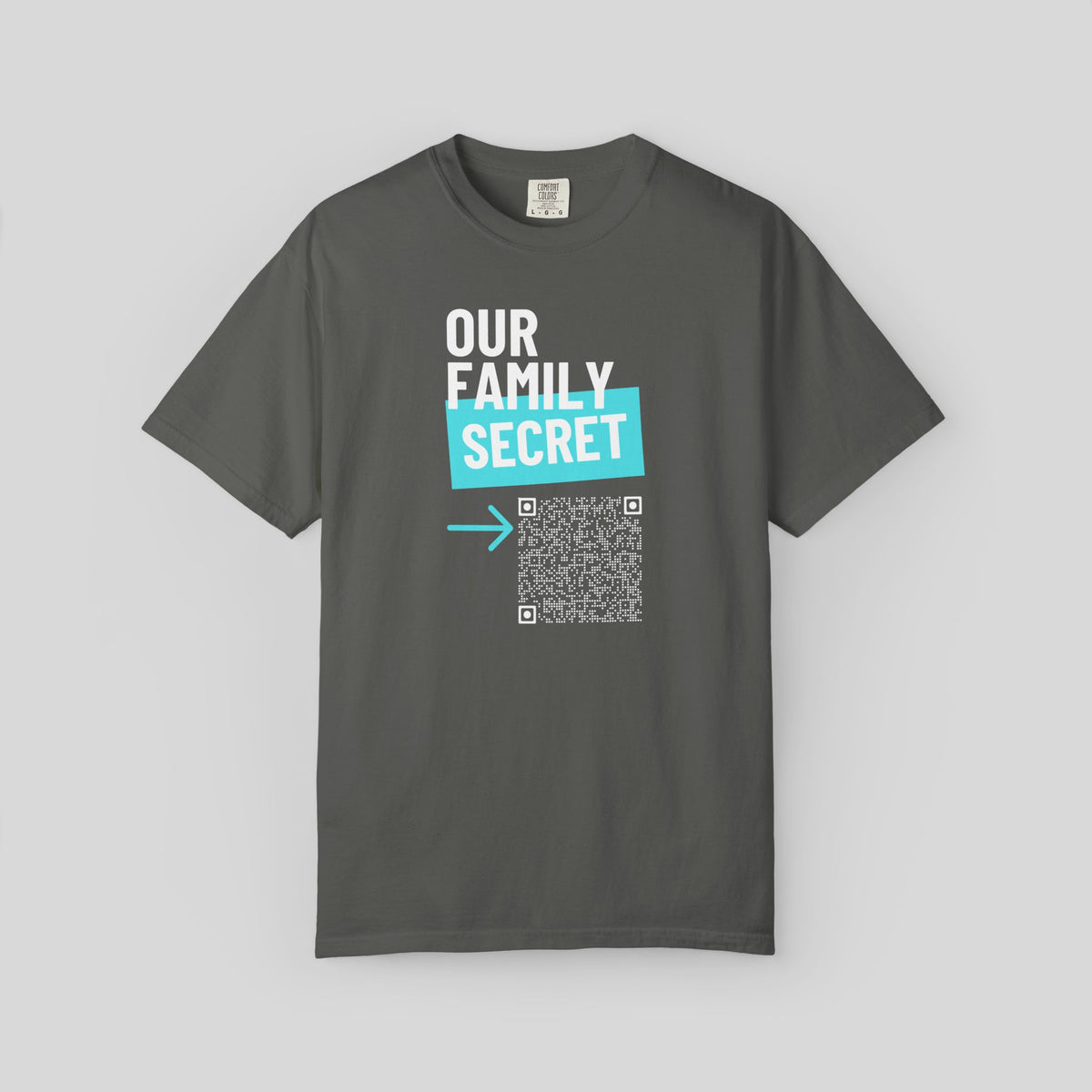 Our Family Secret QR Code Shirt Grandma