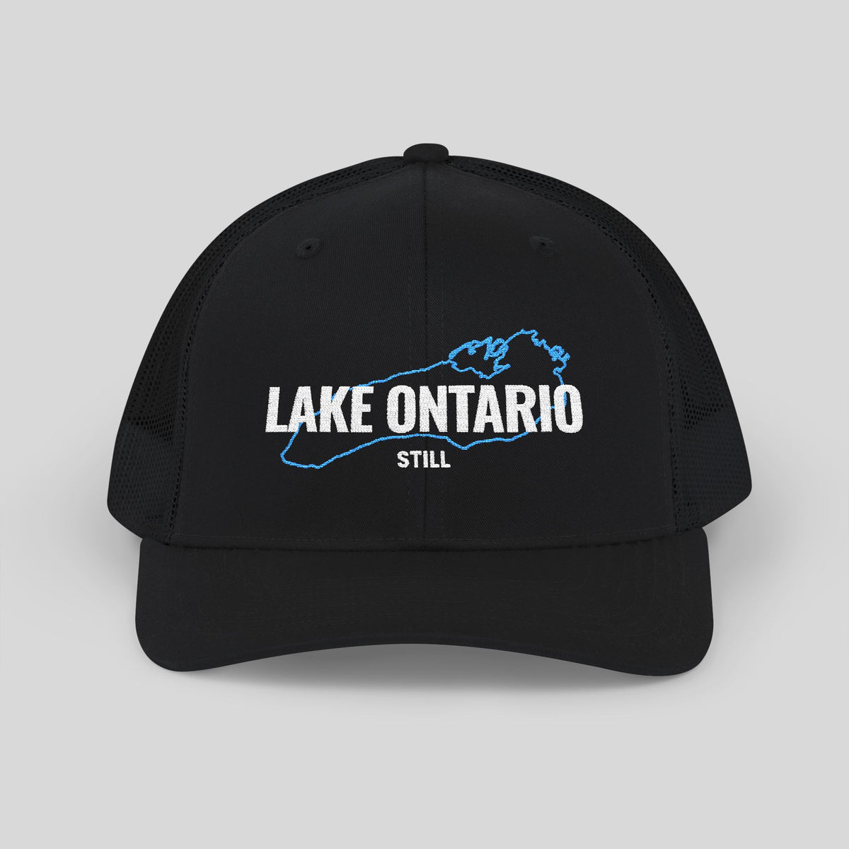 Lake Ontario Trucker Hat, Embroidered Lake Ontario Cap, Canadian Trucker Hat, Ontario Gift, Toronto Hat