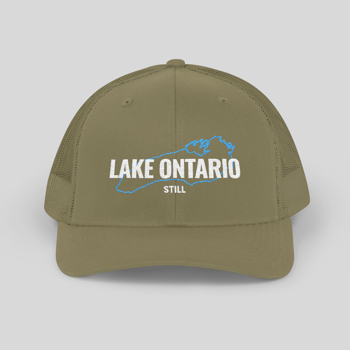 Lake Ontario Trucker Hat, Embroidered Lake Ontario Cap, Canadian Trucker Hat, Ontario Gift, Toronto Hat